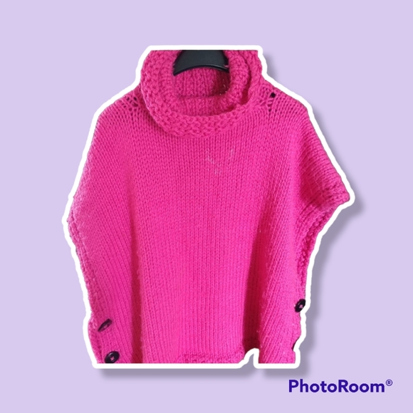 Hand Made Pink Sweater - Picture 1 of 6